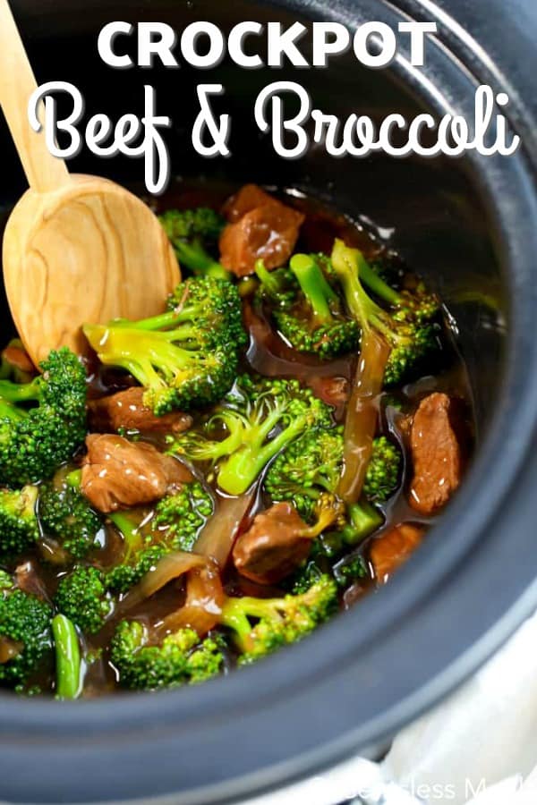 CrockPot Beef And Broccoli {Easy Weeknight Meal!) - CentsLess Meals