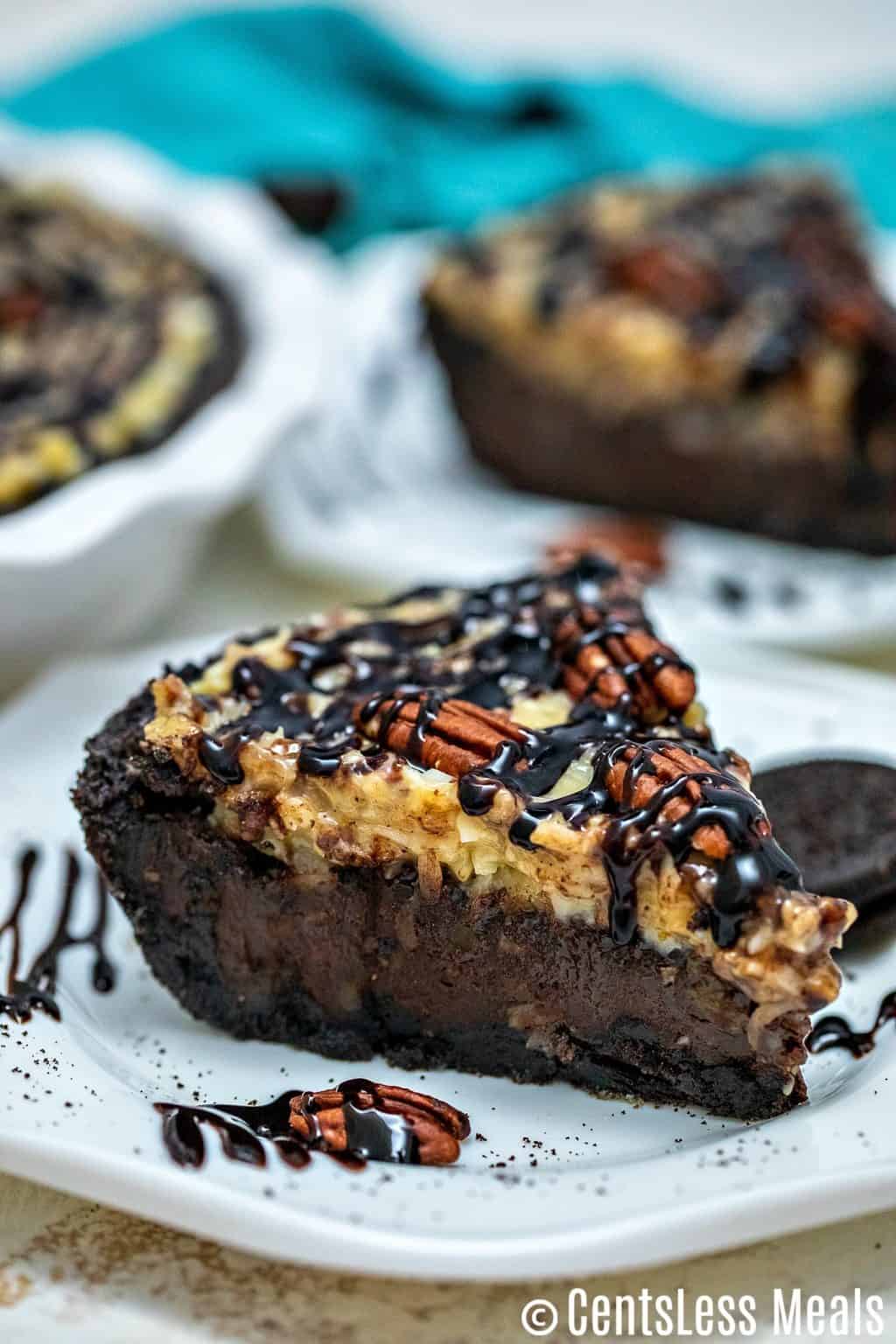 German Chocolate Pie {A decadent dessert!} The Shortcut Kitchen