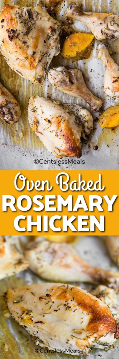 Oven Baked Rosemary Chicken The Shortcut Kitchen
