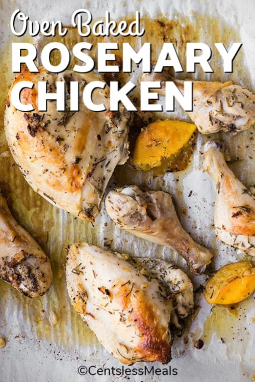 Oven Baked Rosemary Chicken - The Shortcut Kitchen