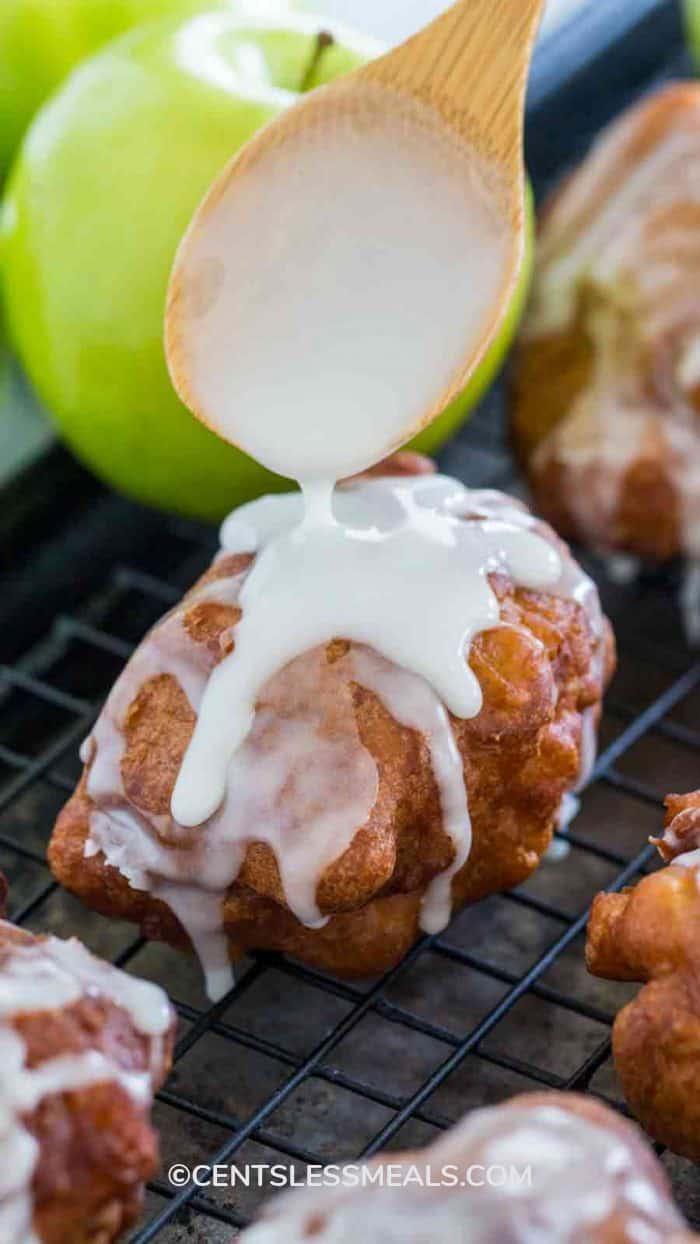 Easy Apple Fritters The Shortcut Kitchen   CLM Easy Apple Fritters Recipe 1 