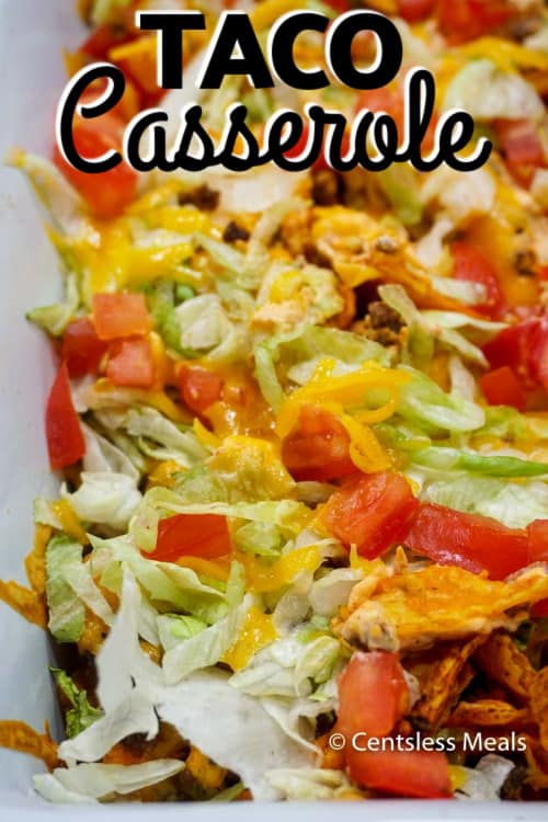 Taco Casserole - The Shortcut Kitchen