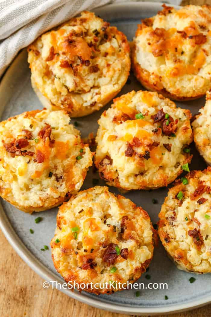 Loaded Mashed Potato Cups (Perfectly Portioned!) - The Shortcut Kitchen