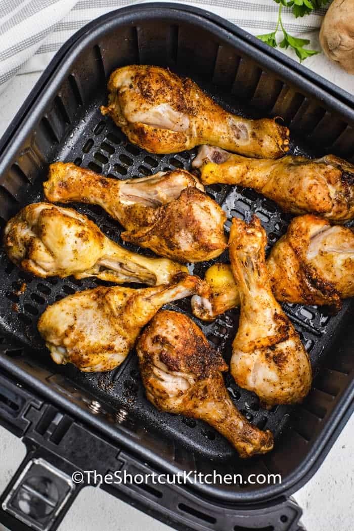 cooked Air Fryer Drumsticks