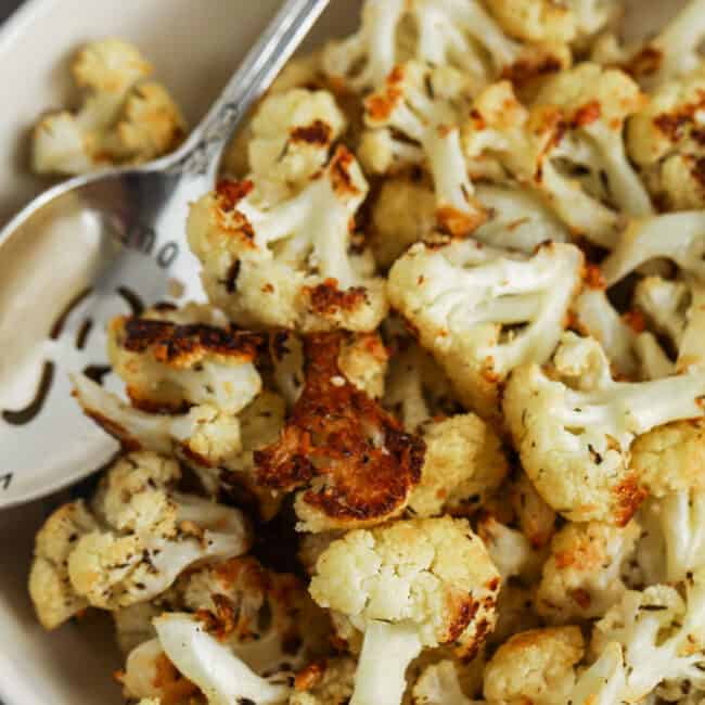 Oven Roasted Cauliflower (30 Minute Recipe!) - The Shortcut Kitchen