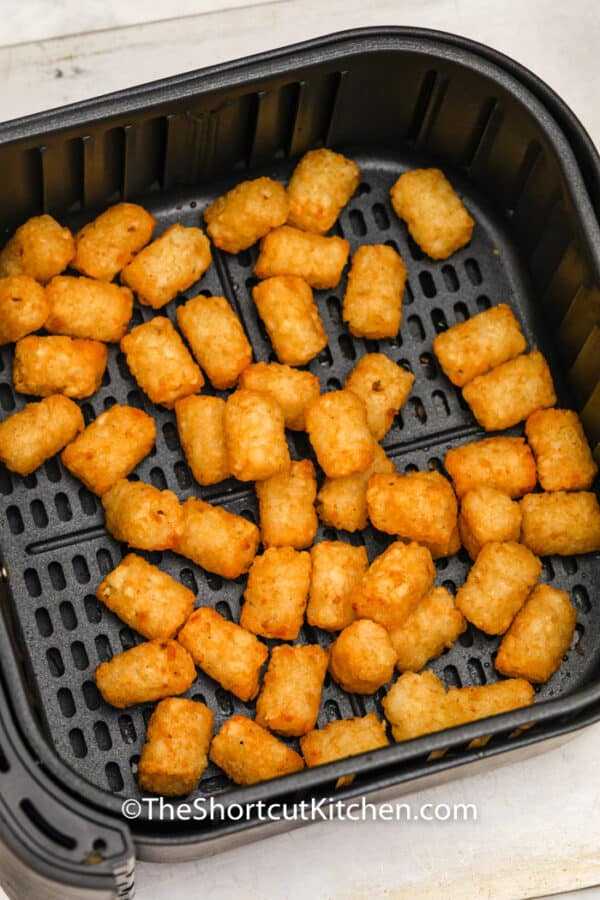 Air Fryer Frozen Tater Tots The Shortcut Kitchen