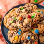 plated Trail Mix Cookies