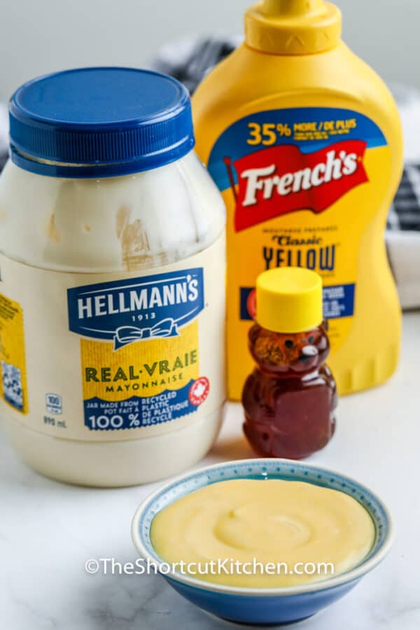 Quick Honey Mustard Sauce Recipe (3 Ingredients!) The Shortcut Kitchen