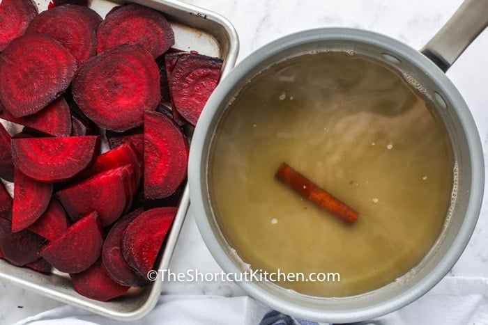 ingredients to make Quick Pickled Beets