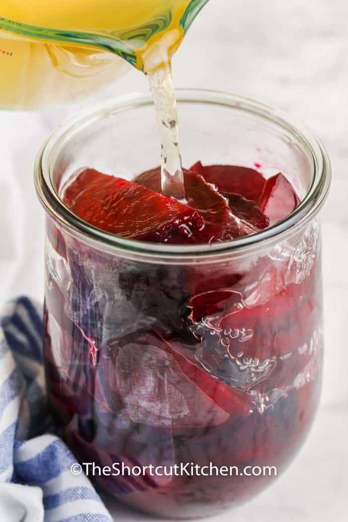 process of making Quick Pickled Beets