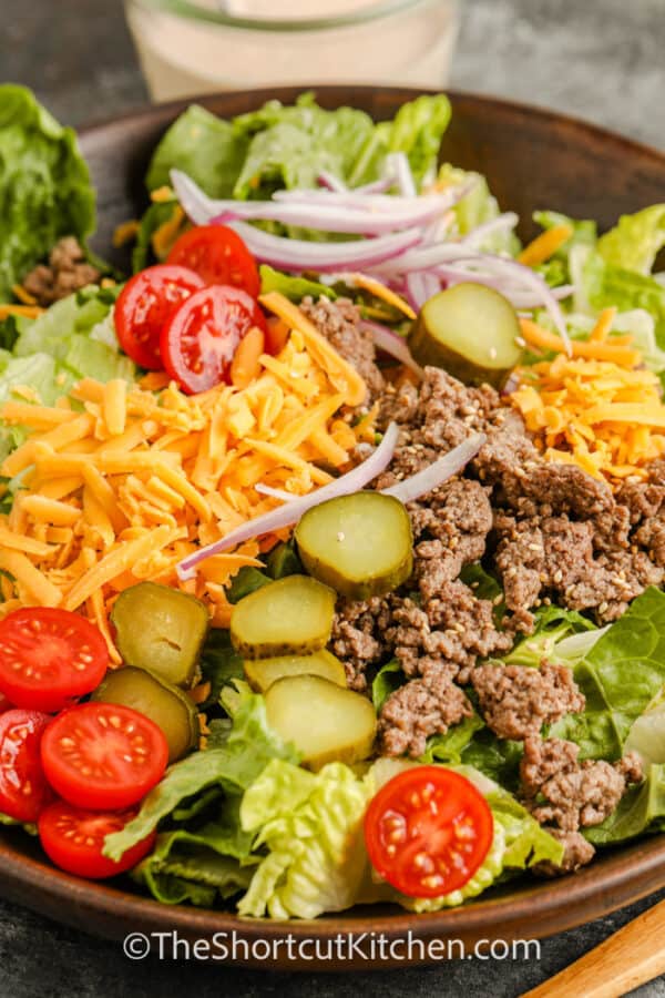 Cheeseburger Salad Recipe Chronicle
