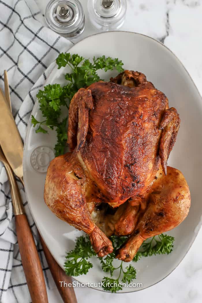 Air Fryer Rotisserie Chicken