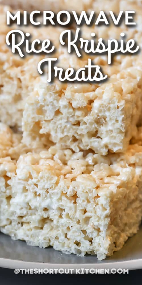 Easy Rice Krispies Treats in the Microwave