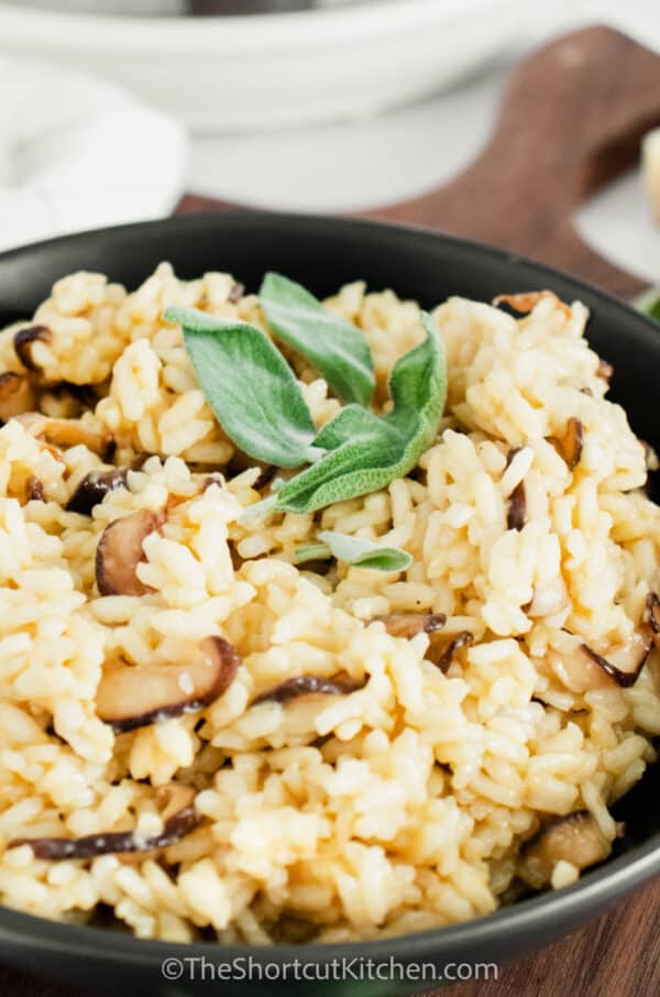 Instant Pot Mushroom Risotto (Quick and Easy!) The Shortcut Kitchen
