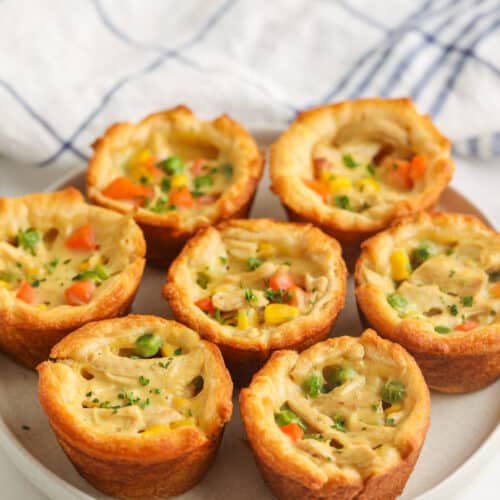 Mini Chicken Pot Pies (Only 15 Minutes To Bake!) - The Shortcut Kitchen