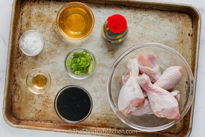 Soy Sauce Chicken Drumsticks Ingredients