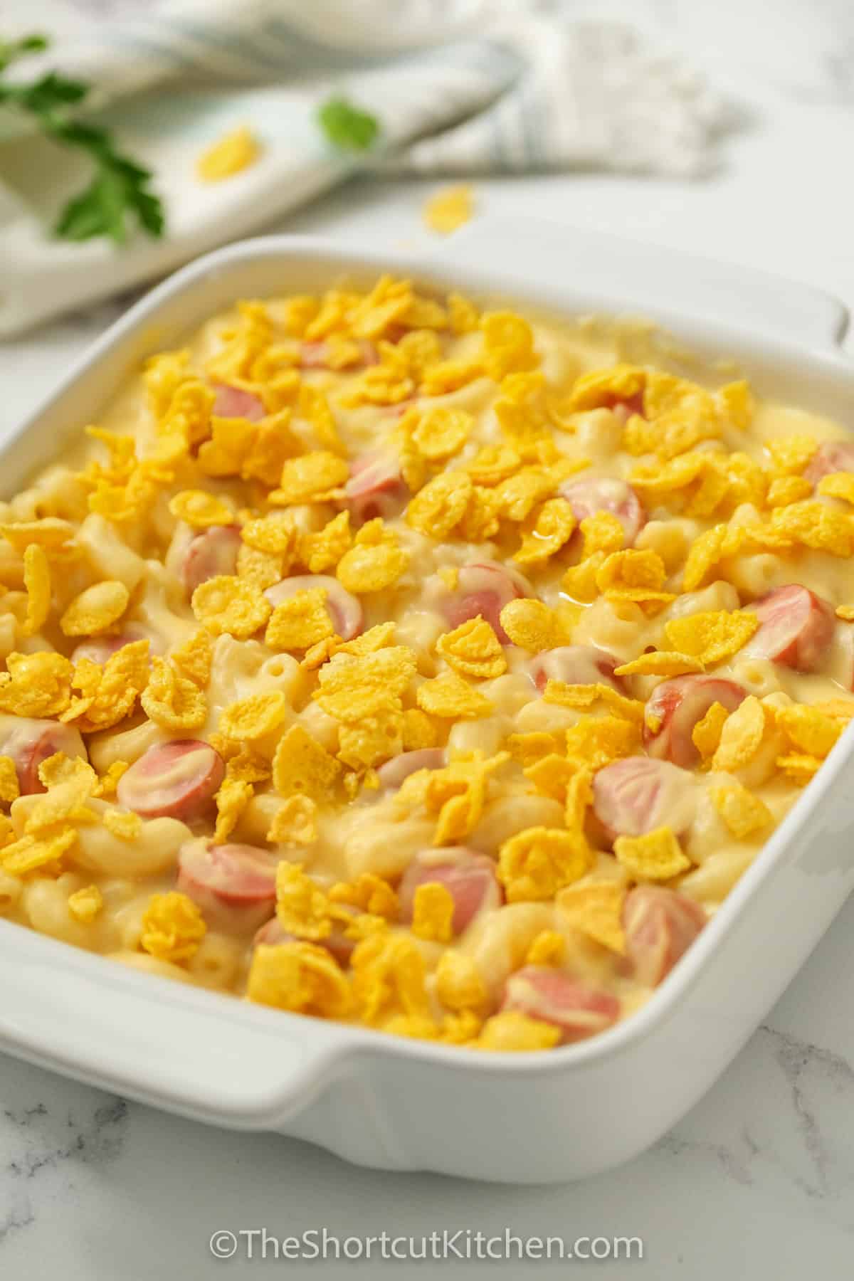 Mac And Cheese Hot Dog Casserole (So Cheesy!) The Shortcut Kitchen