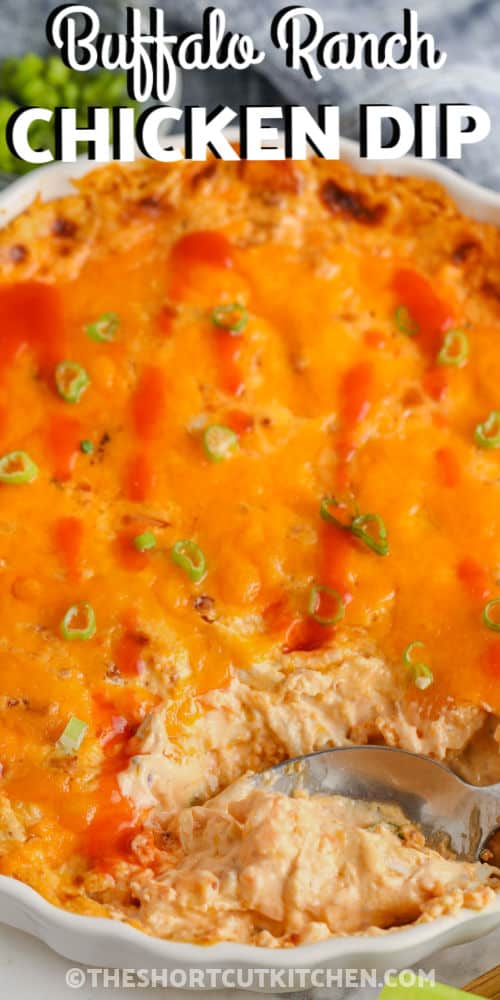 Buffalo Ranch Chicken Dip - Recipe Chronicle