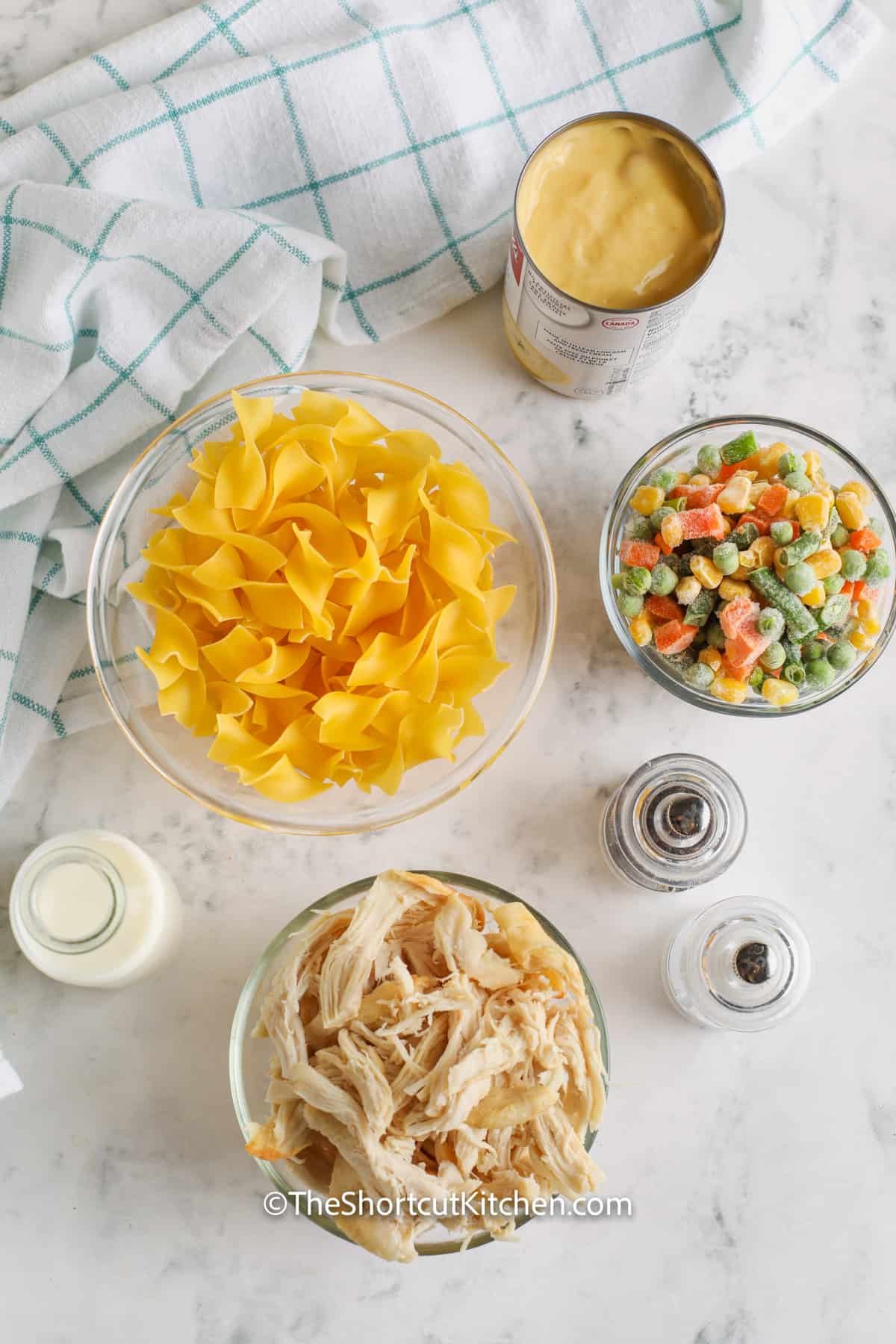 Chicken and Egg Noodles Ingredients