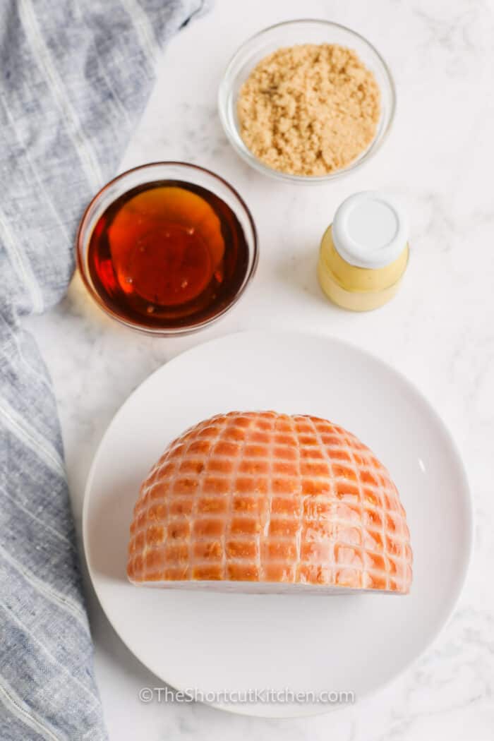 CrockPot Brown Sugar Ham The Shortcut Kitchen