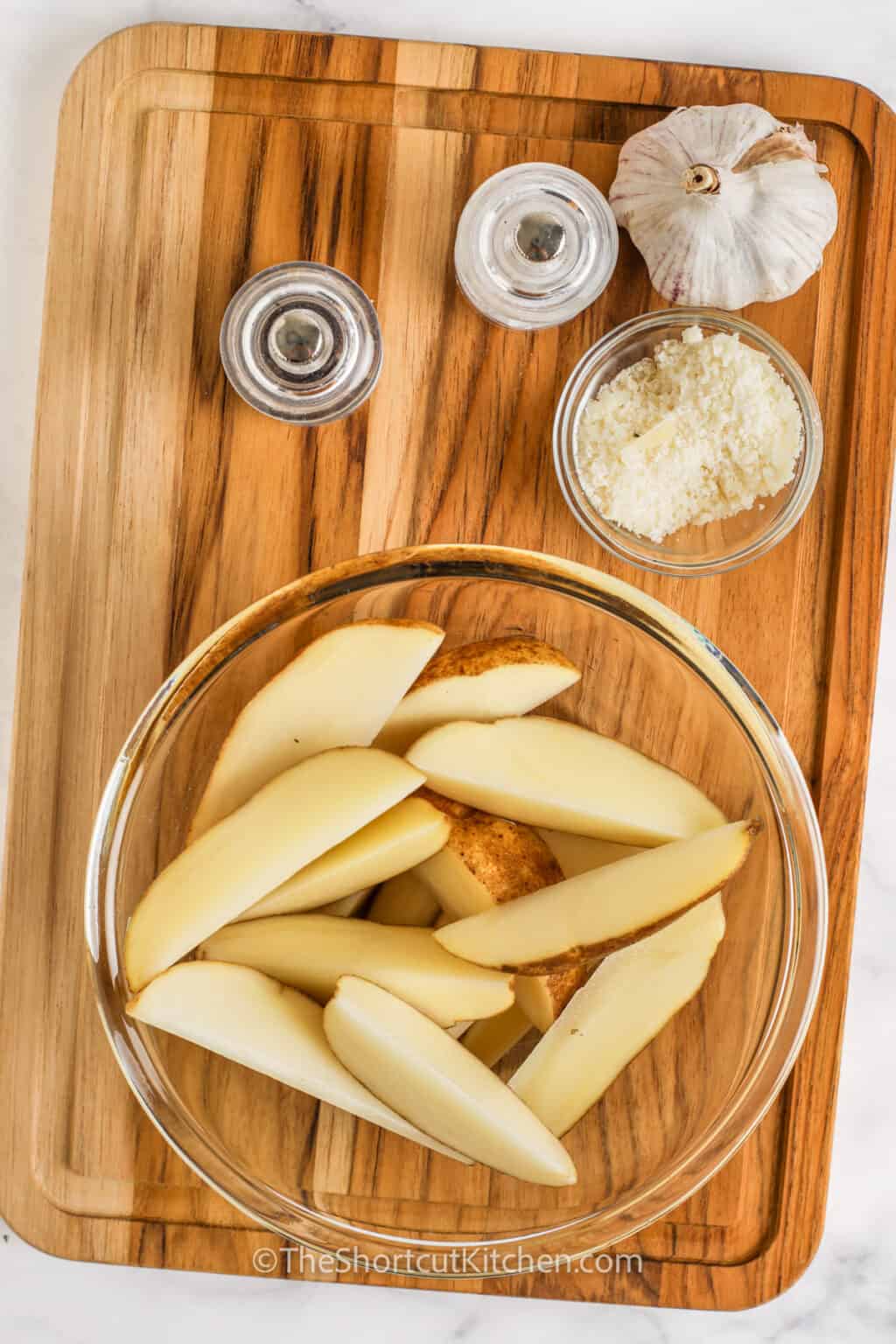 Oven Baked Potato Wedges (Quick & Easy Recipe) The Shortcut Kitchen