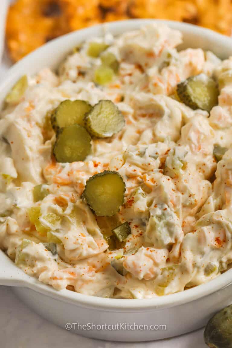 Pickle Dip Recipe Unique And Addictive The Shortcut Kitchen Pickle Dip Recipe TheShortcutKitchen 5 768x1152