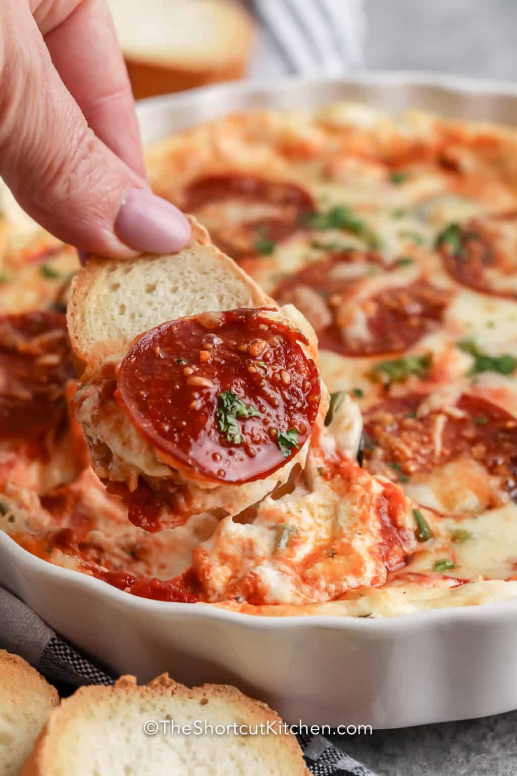 Cheesy Pizza Dip (Quick 10 Min Prep!) The Shortcut Kitchen