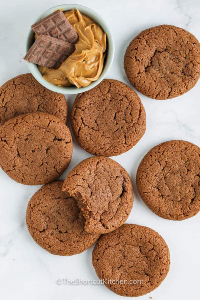 Easy Chocolate Peanut Butter Cookies (No Flour!) The Shortcut Kitchen