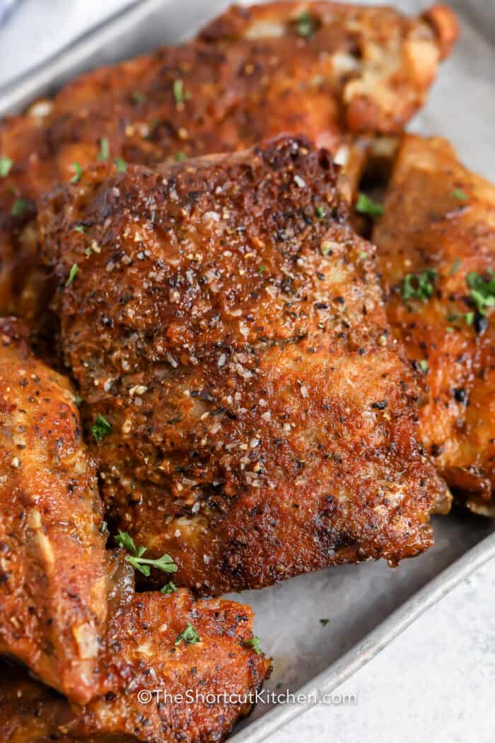 Oven Baked Ribs (Tender And Delicious!) - The Shortcut Kitchen