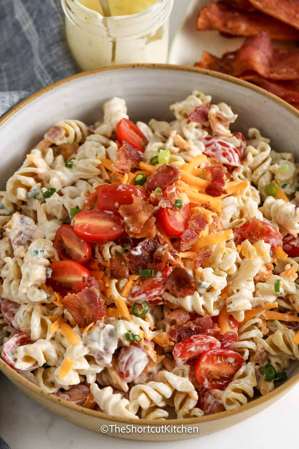Easy Bacon Ranch Pasta Salad - Recipe Chronicle