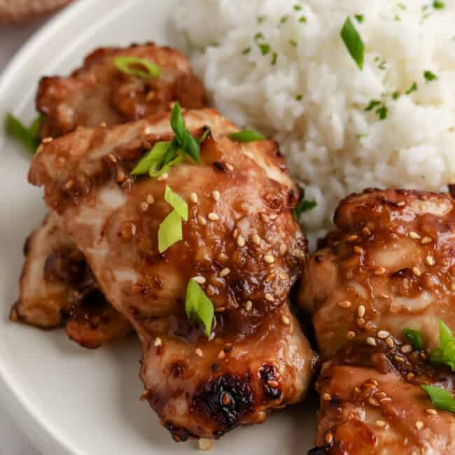 Air Fryer Teriyaki Chicken Thighs (So Easy!) - The Shortcut Kitchen