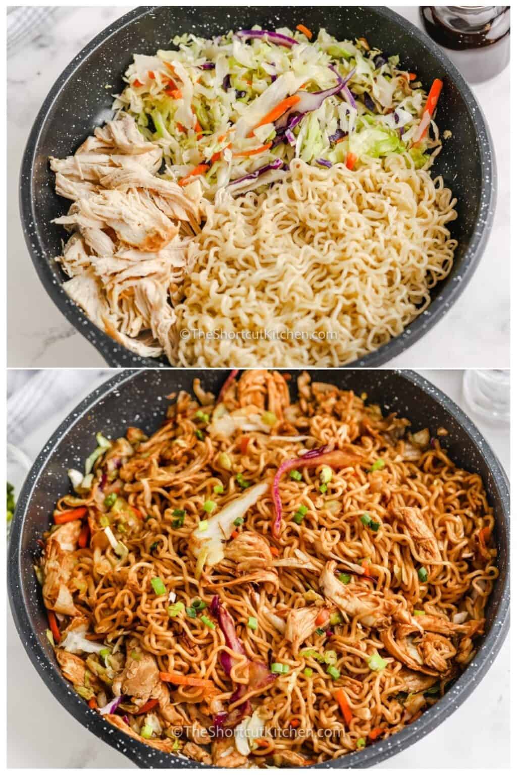 Easy Teriyaki Noodles (With Chicken!) The Shortcut Kitchen