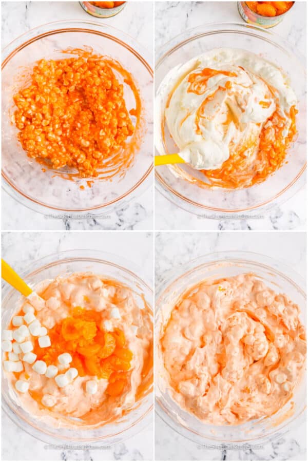 Cottage Cheese Orange Jello Salad Easy The Shortcut Kitchen 8653