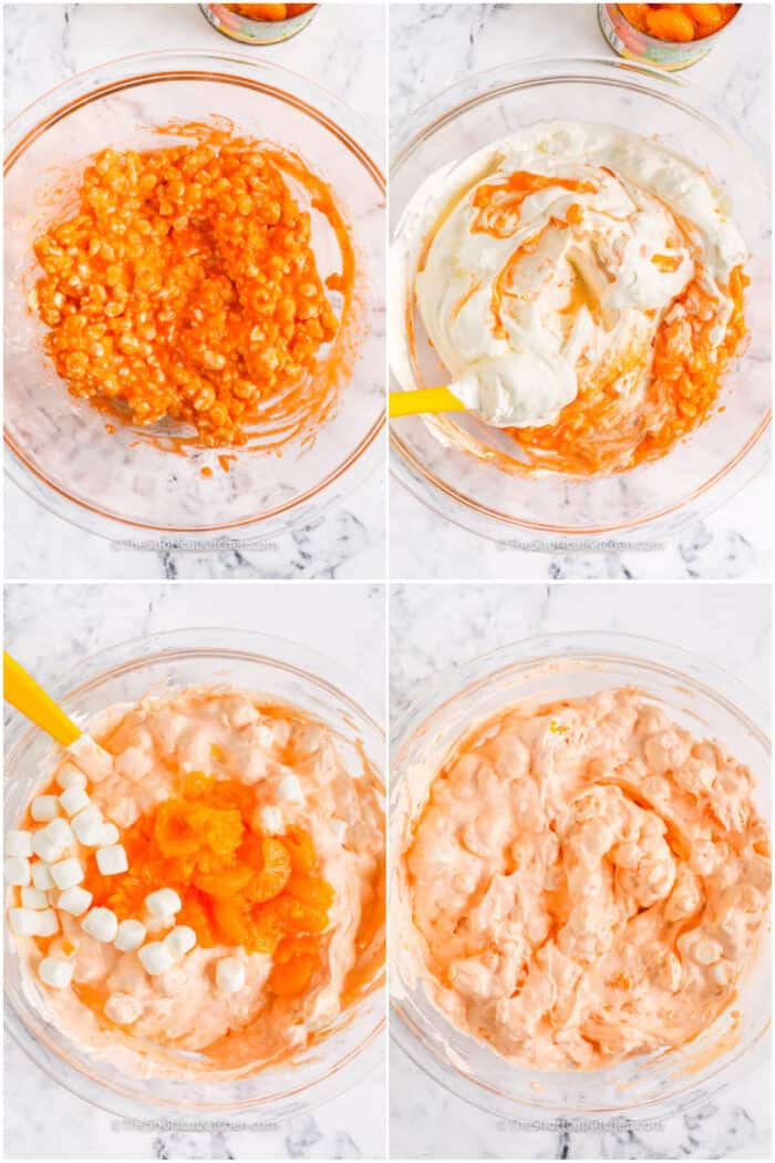 Cottage Cheese Orange Jello Salad (Easy!) - The Shortcut Kitchen