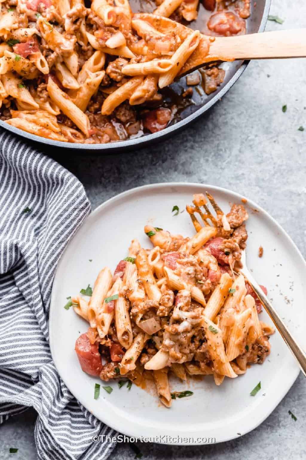 Italian Sausage Pasta (30 Minute Recipe!) The Shortcut Kitchen