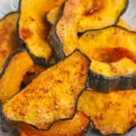 plated Roasted Acorn Squash