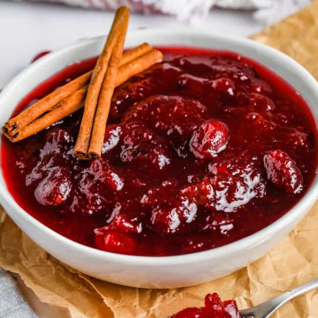 Canned Cranberry Sauce Recipe (Easy 10 Minute Recipe!) - The Shortcut