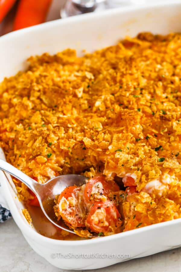 Carrot Casserole (Quick 10 Minute Prep!) The Shortcut Kitchen