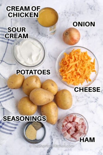 Easy Scalloped Potatoes and Ham (Cheesy) - The Shortcut Kitchen