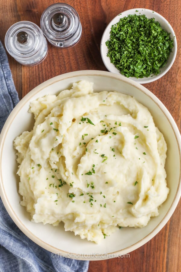 Microwave Mashed Potatoes (30 Minutes!) The Shortcut Kitchen