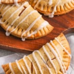 Mini Apple Pie Bites with icing