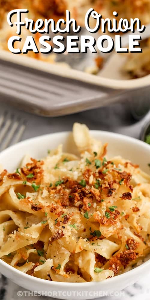 french onion casserole with text