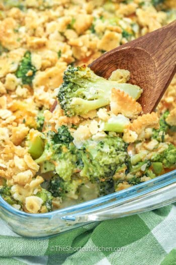 Cheesy Broccoli Casserole So Easy The Shortcut Kitchen 7709