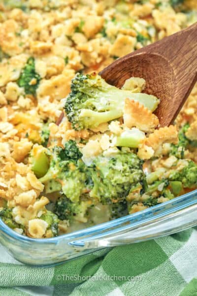 Cheesy Broccoli Casserole (So Easy!) - The Shortcut Kitchen