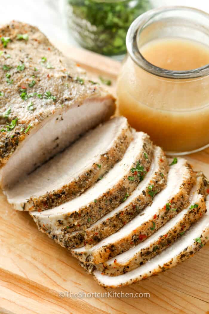 Crock Pot Pork Loin 10 Minute Prep The Shortcut Kitchen 9323