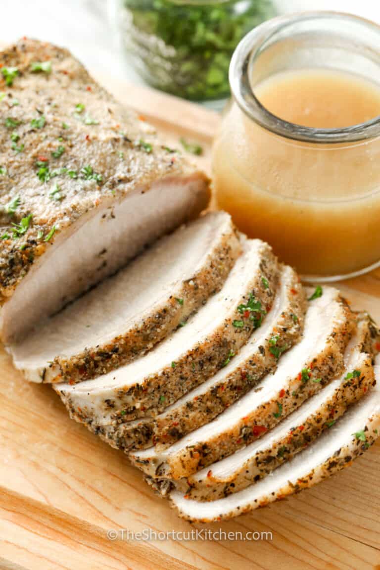 Crock Pot Pork Loin (10 Minute Prep!) - The Shortcut Kitchen