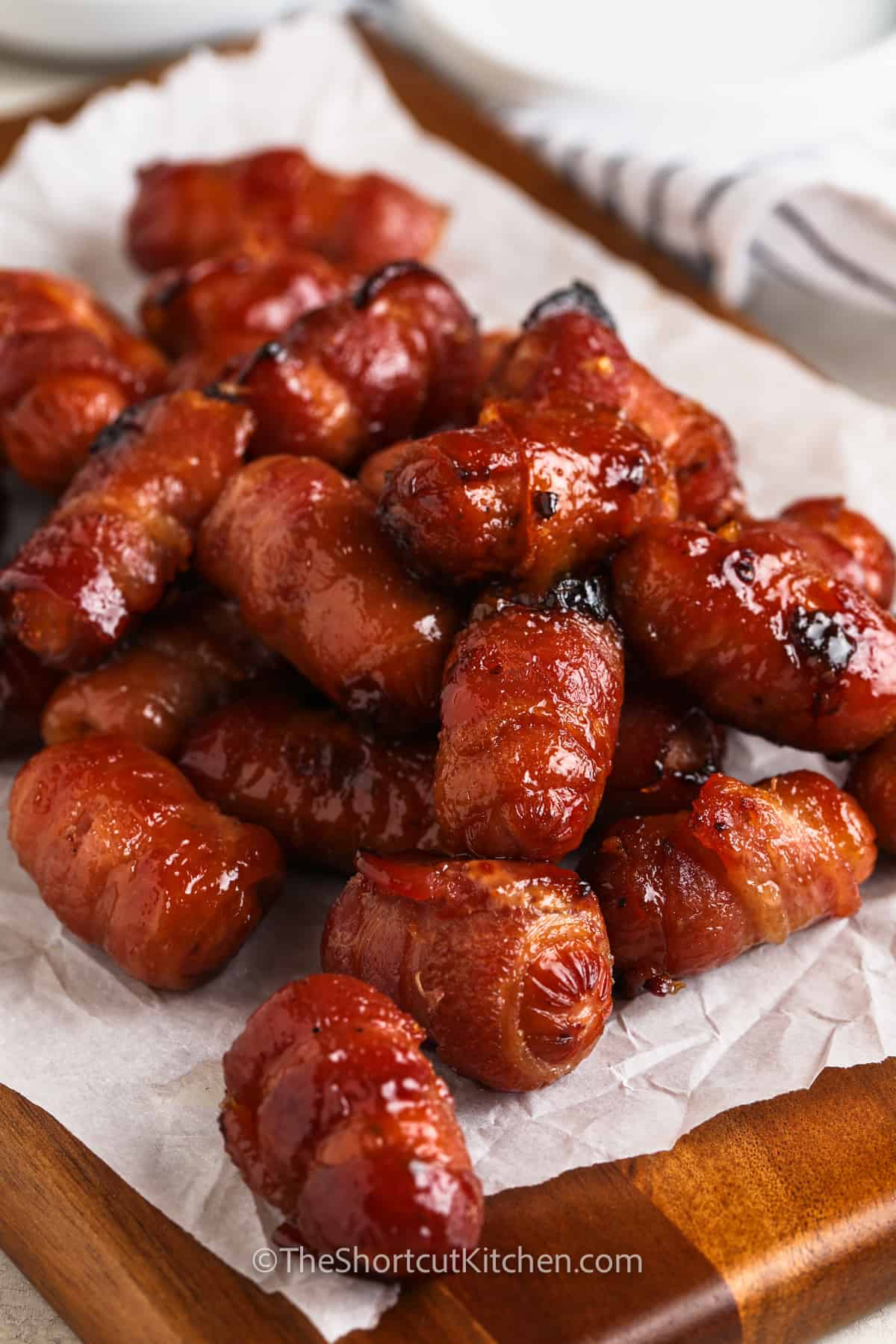 cooked Bacon Wrapped Smokies Recipe