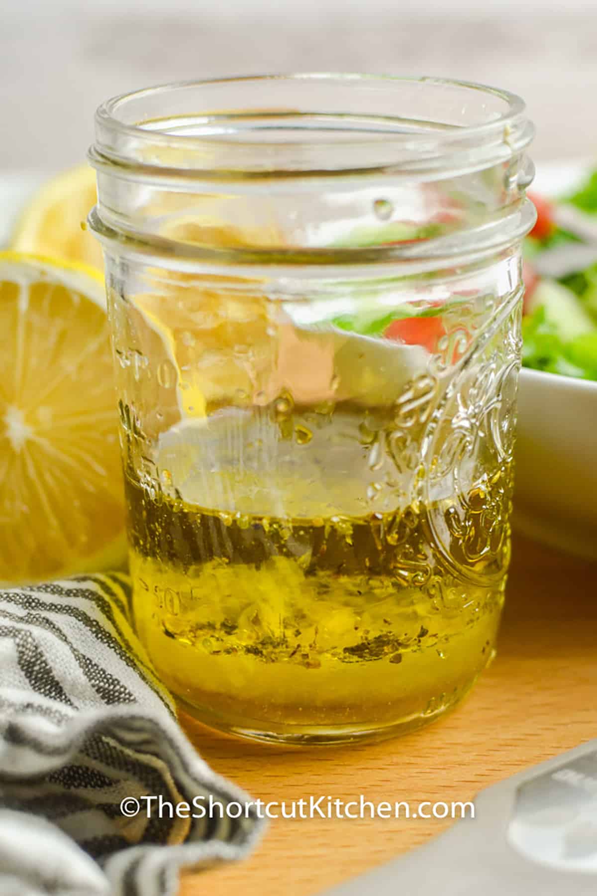 Easy, 7-Minute Blender Fresh Lemon Vinaigrette