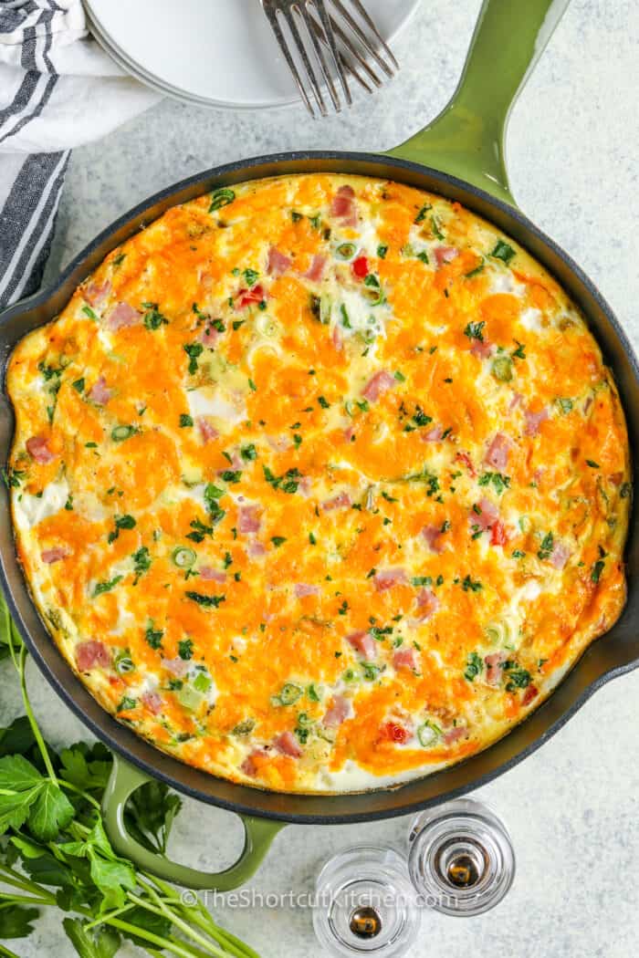 Easy Egg Frittata Recipe (15 Minute Prep!) - The Shortcut Kitchen