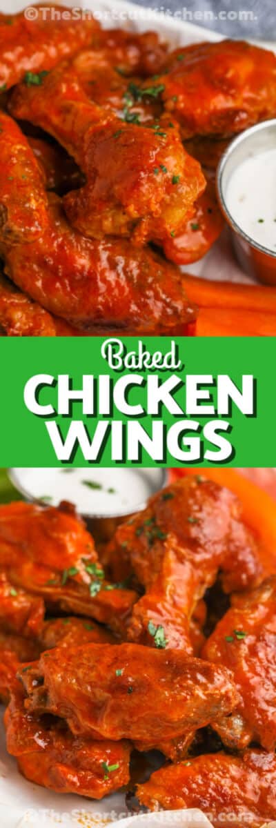 Oven Baked Chicken Wings (So Easy!) - The Shortcut Kitchen